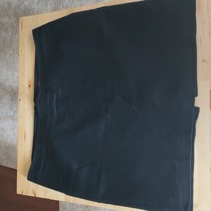 Black pencil skirt (with some stretch)